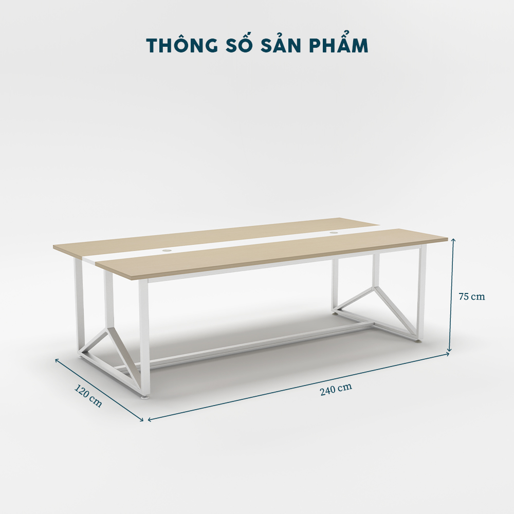 Bàn Họp 2M4 BHY07-12
