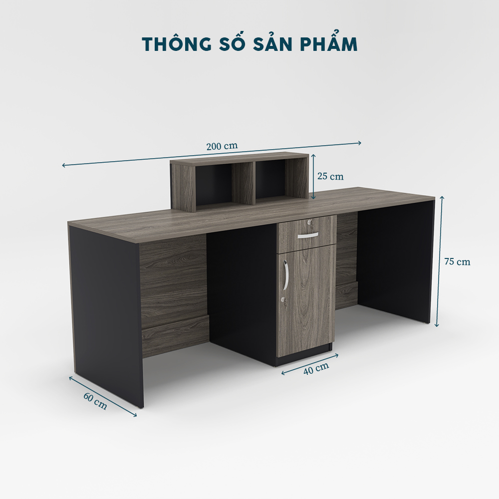 Quầy Lễ Tân QLTY21-20