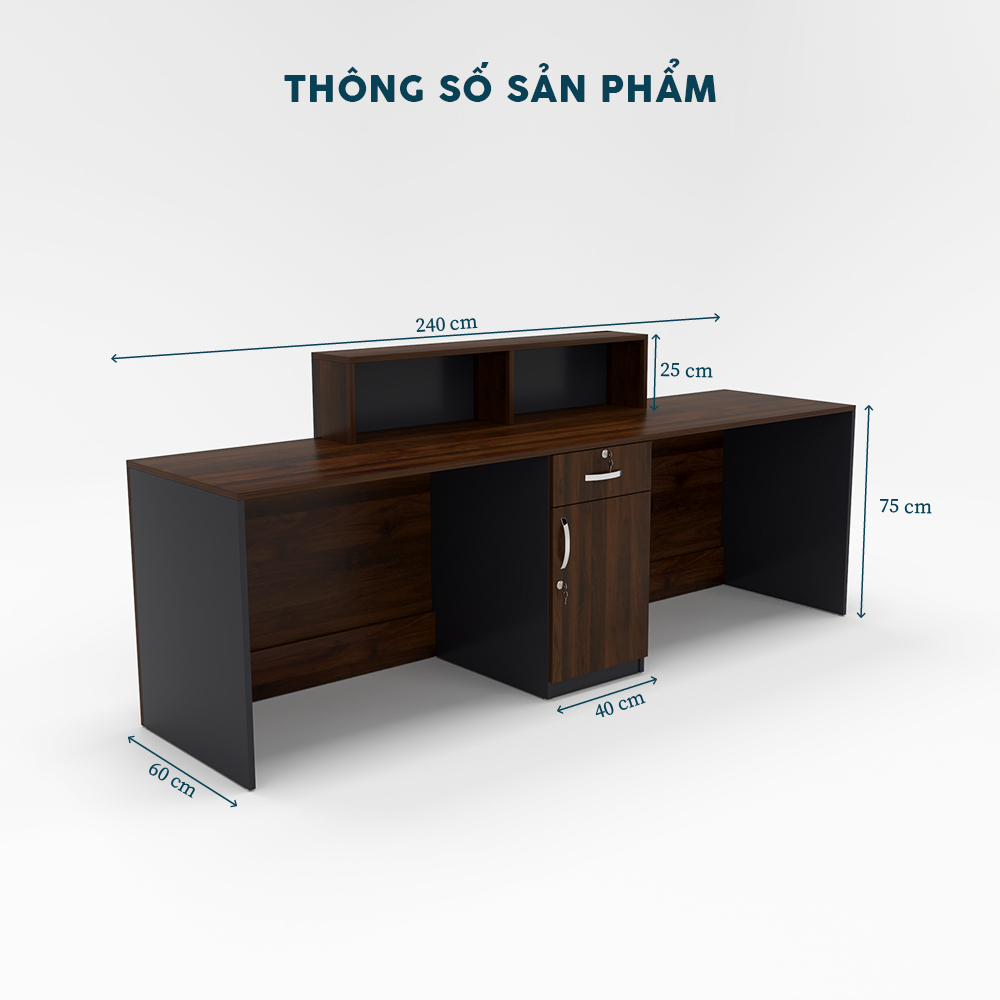 Quầy Lễ Tân QLTY21-24