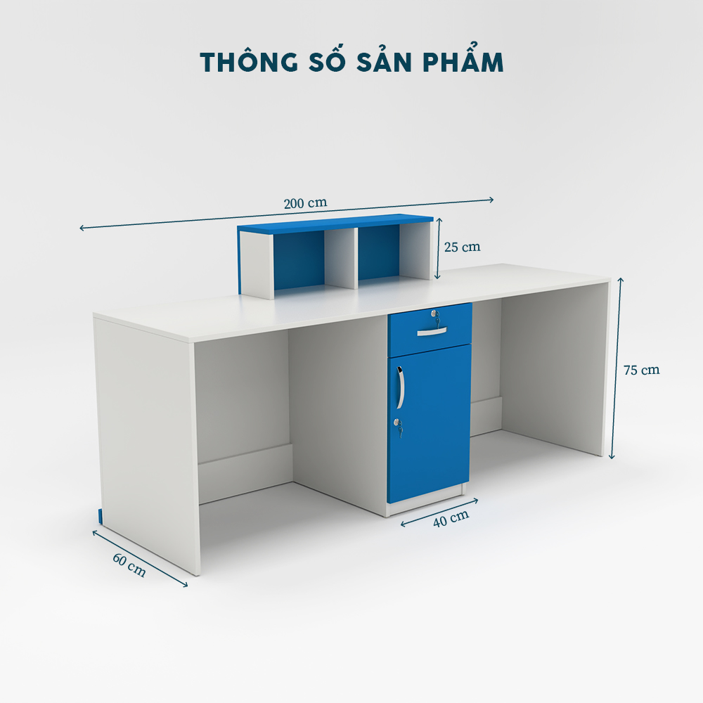 Quầy Lễ Tân QLTY24-20