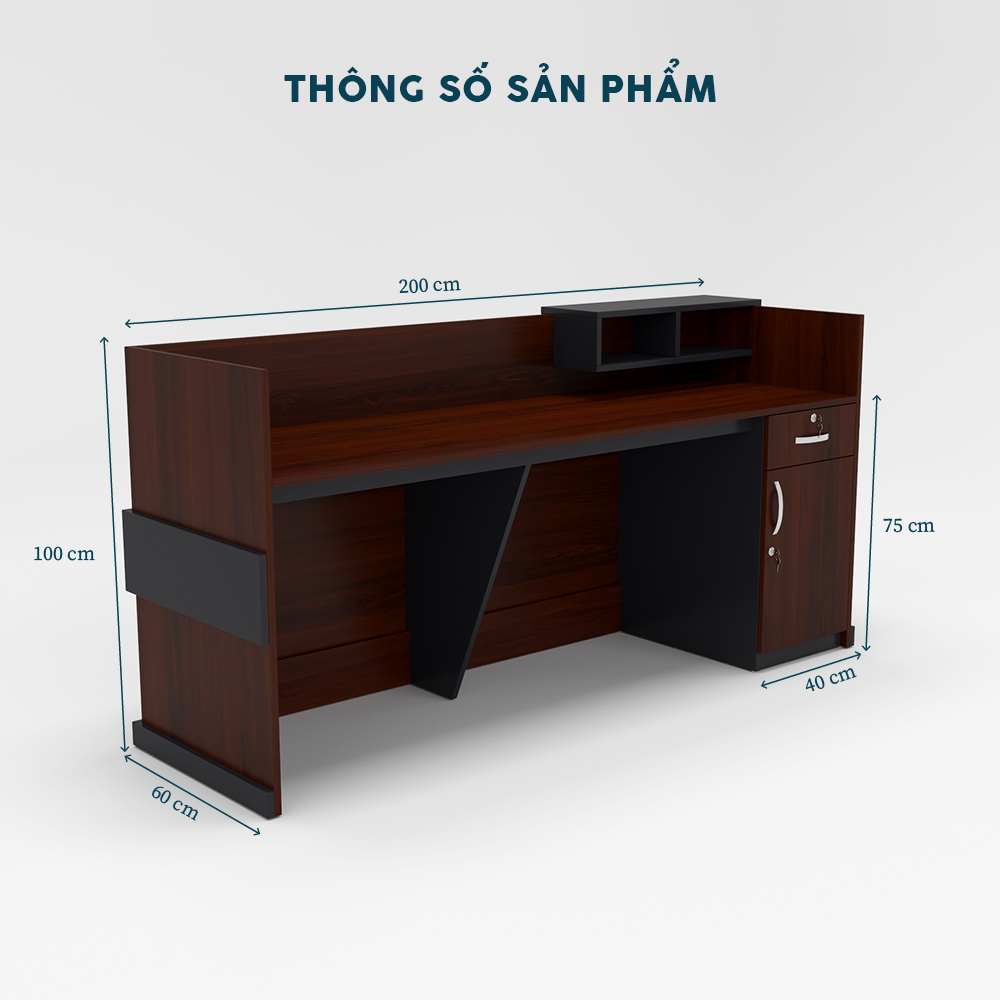 Quầy Lễ Tân QLTY31-20