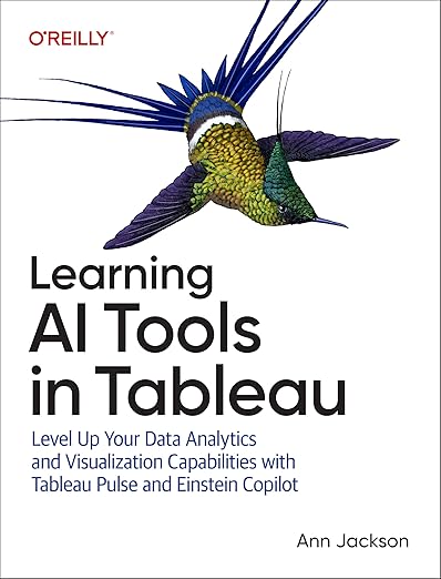 Learning AI Tools in Tableau – Sách ITBook phân tích dữ liệu AI | Sách công nghệ Tableau Pulse & Tableau Agent (2025) – Ann Jackson