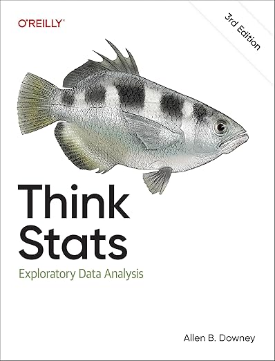Think Stats – Sách ITBook thống kê thực hành | Sách công nghệ Exploratory Data Analysis & Python (2025) – Allen B. Downey