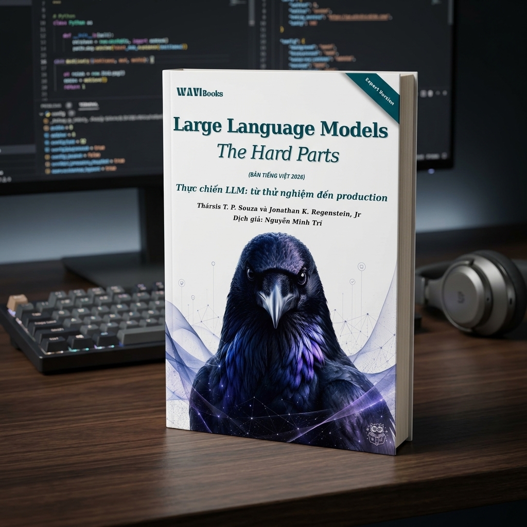 Large Language Models: The Hard Parts - Thực chiến LLM: Từ thử nghiệm đến Production (Thársis T. P. Souza và Jonathan K. Regenstein Jr.) - 2026 - Bản Tiếng Việt