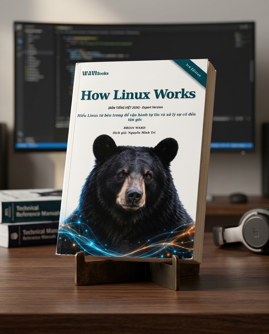 How Linux Works, 3rd Edition – Bản dịch tiếng Việt 2026 – Expert Version