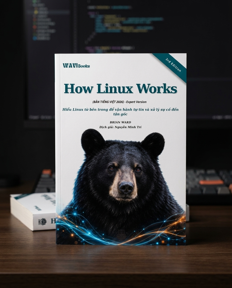 How Linux Works, 3rd Edition – Bản dịch tiếng Việt 2026 – Expert Version