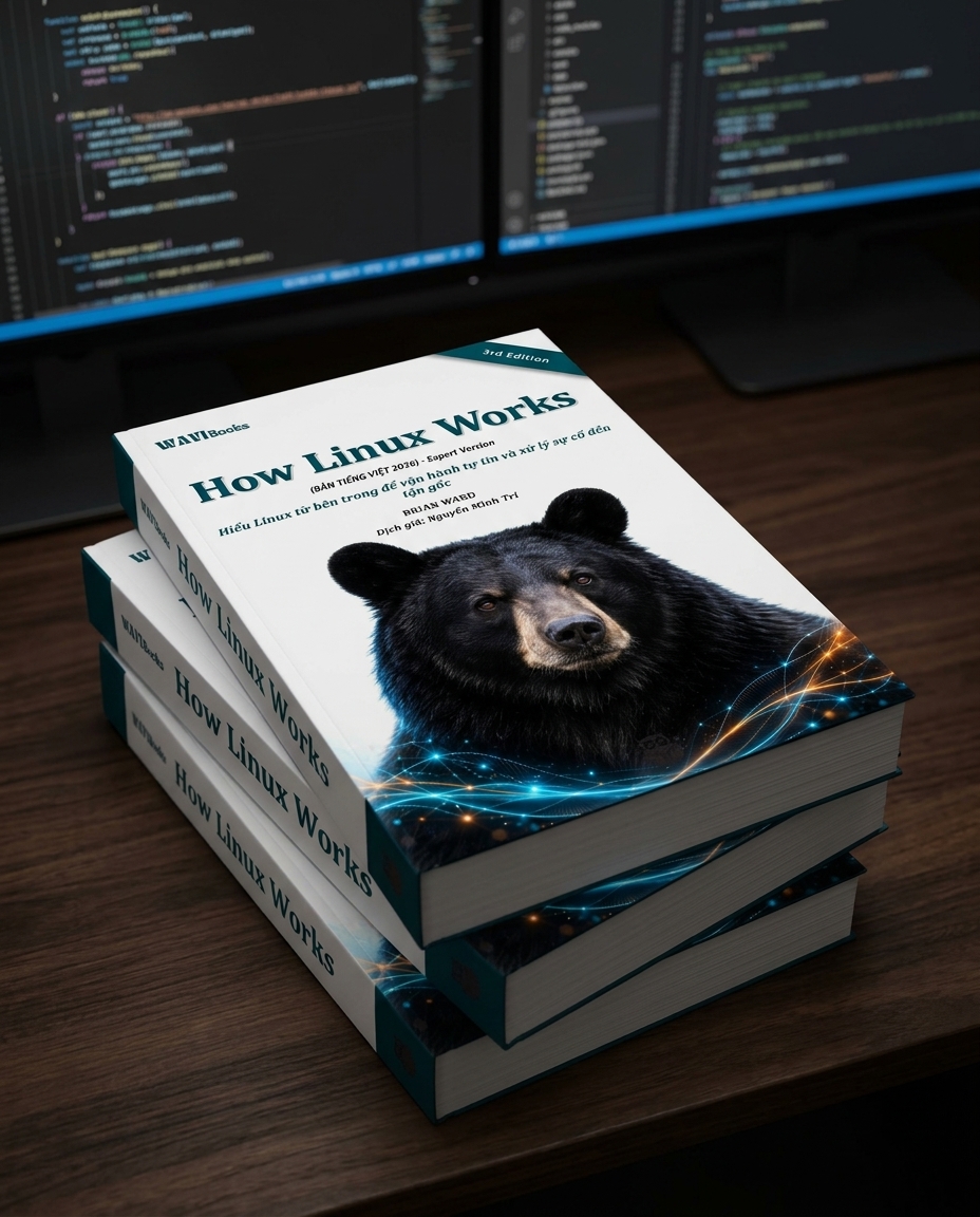 How Linux Works, 3rd Edition – Bản dịch tiếng Việt 2026 – Expert Version