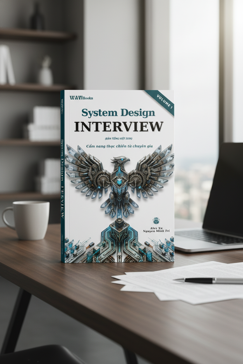System Design Interview Volume 1 Tiếng Việt – Sách lập trình ITBook thực chiến | Thiết kế hệ thống phân tán – Alex Xu (2026)