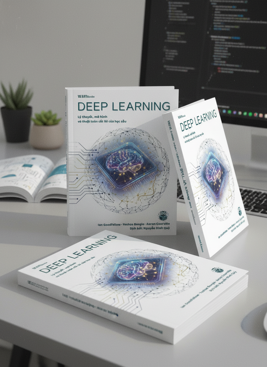 Combo "AI Mastermind" Tiếng Việt | Bộ 3 sách Trí tuệ nhân tạo từ Nền tảng đến Thực chiến IoT | Deep Learning, Machine Learning & AI Handbook (Full Stack)