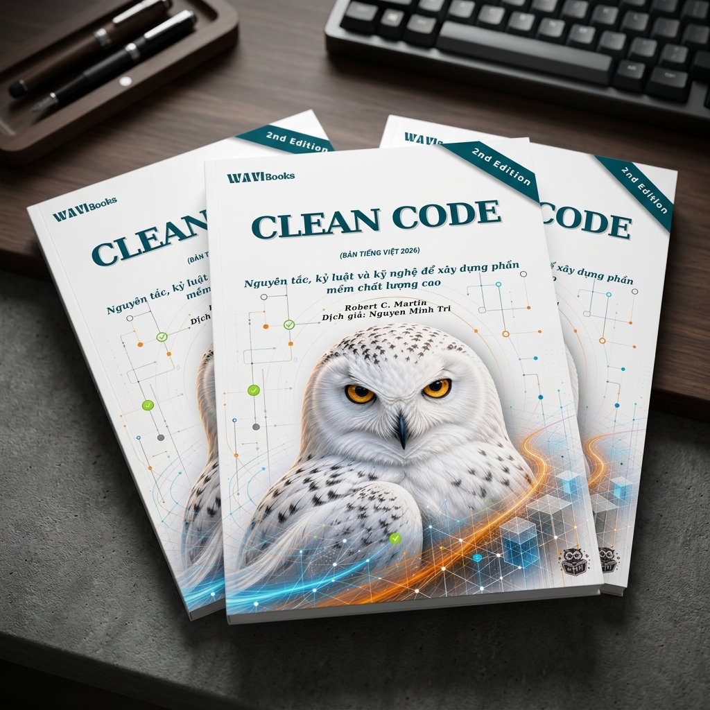 Clean Code - 2nd - A Handbook of Agile Software Craftsmanship (Robert C. Martin) – Bản Tiếng Việt 2026 | Sách Lập Trình ITBook Kinh Điển