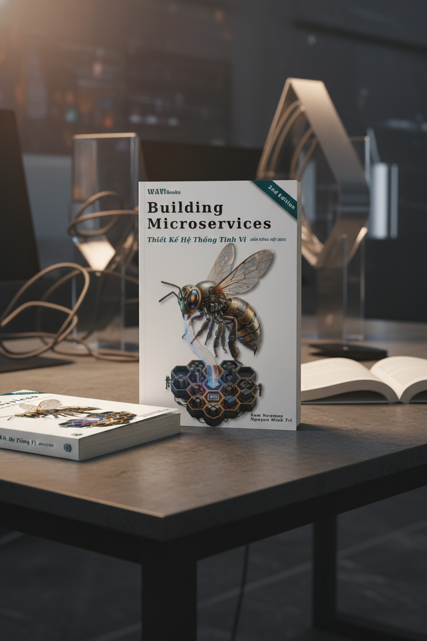Sách Building Microservices Sam Newman Bản dịch Tiếng Việt 2026 thiết kế kiến trúc hệ thống phân tán ITBook 89ebook