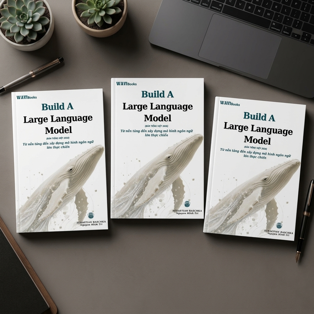 Build a Large Language Model (From Scratch) (2025) – Sách Lập Trình AI và LLM | Bản Tiếng Việt 2026