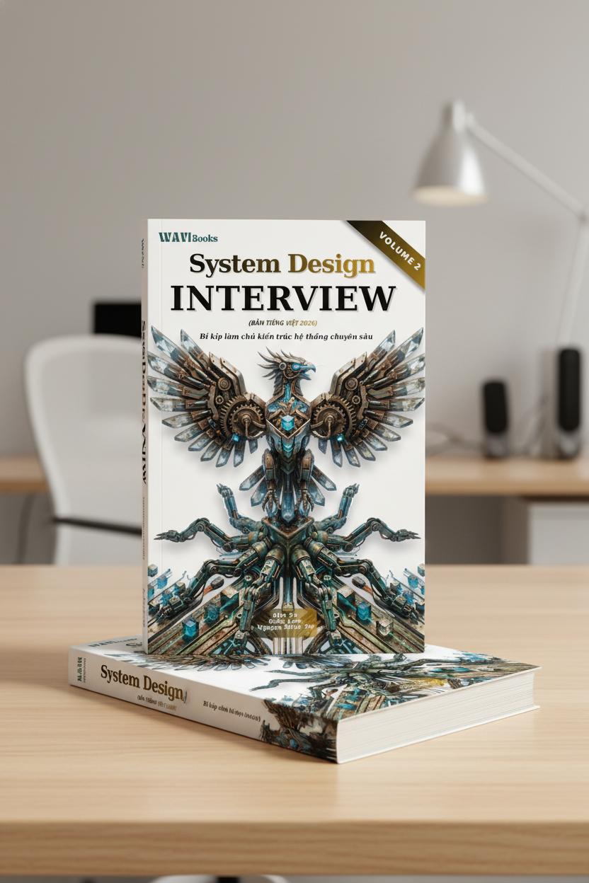 System Design Interview Volume 2 Tiếng Việt – Sách lập trình ITBook thực chiến | Bí kíp làm chủ kiến trúc hệ thống chuyên sâu – Alex Xu và Sahn Lam (2026)