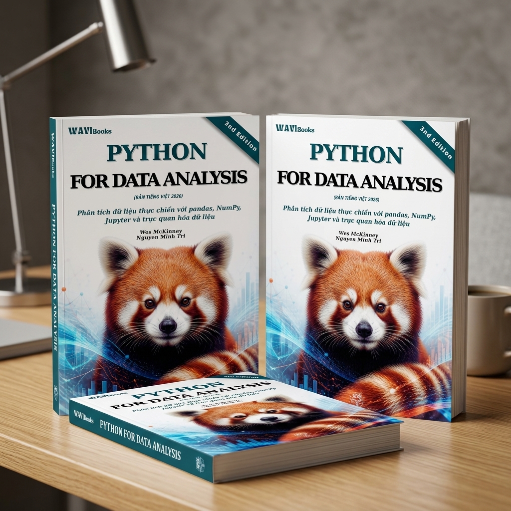 Python for Data Analysis (2022) Bản Tiếng Việt – Sách Data Science 89Ebook