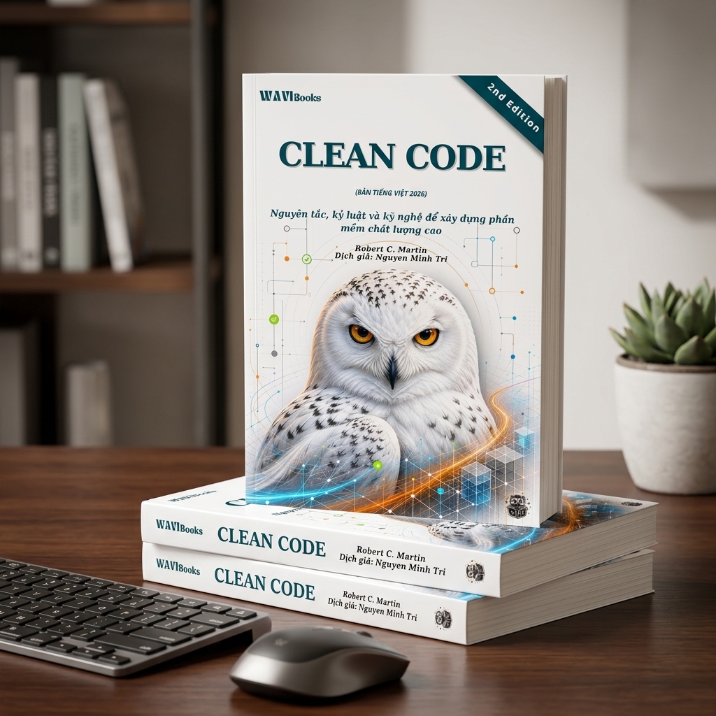 Clean Code - 2nd - A Handbook of Agile Software Craftsmanship (Robert C. Martin) – Bản Tiếng Việt 2026 | Sách Lập Trình ITBook Kinh Điển