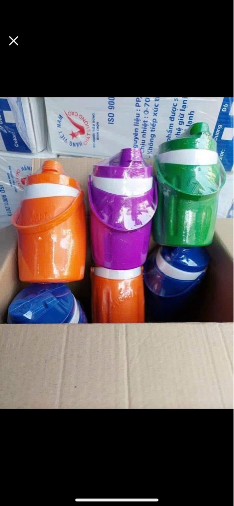 [Thanh Lý] Bình đá (TÍM, XANH LÁ)  bình giữ nhiệt TL 1.5L nhựa tốt Tylien  an toàn sức khoẻ [BH: None]