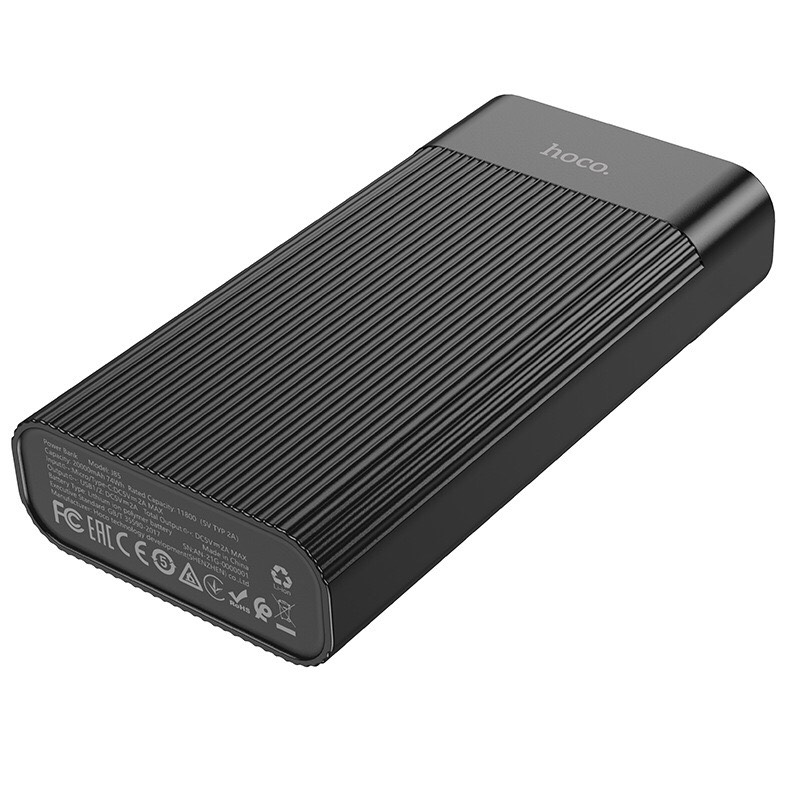 Pin sạc dự phòng HOCO J85 20.000mAh có màn hình LCD chính hãng [BH 1 năm] / pktn sale