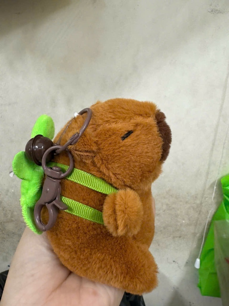 Móc khoá chuột Capy nhiều mẫu ngẫu nhiên siêu cưng [BH: NONE]