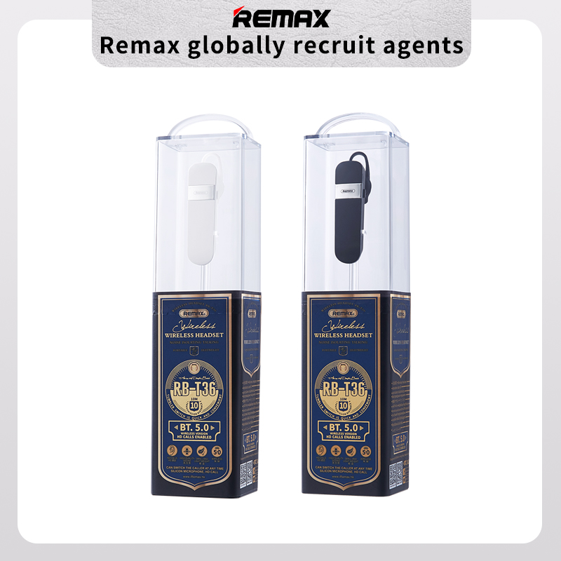 Tai nghe Bluetooth Remax RB-T36 nghe 1 bên tai V5.0 chính hãng [BH: 1 NĂM]
