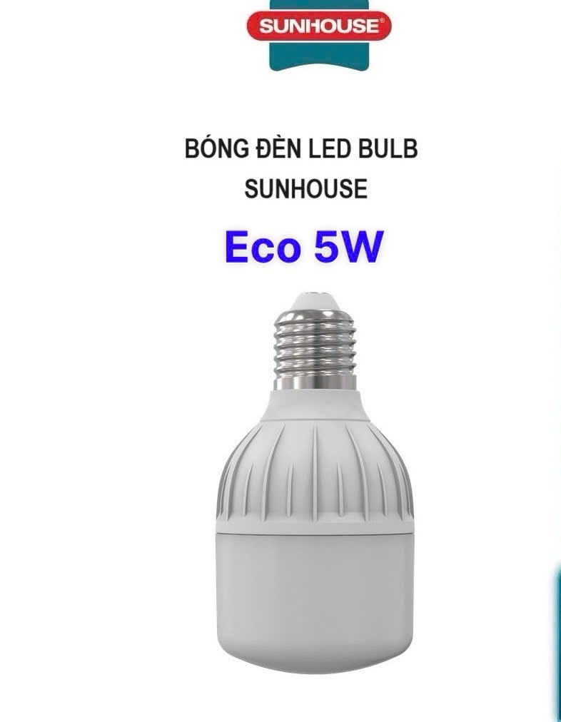 Đèn led Bulb SH 5W [BH: 1 Tháng]