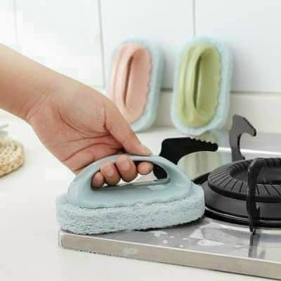 Bàn chải vệ sinh bếp gas, lavabo BC24 có tay cầm tiện lợi [BH: NONE] / pktn sale