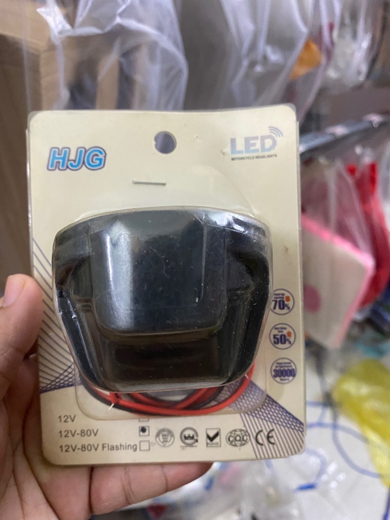 Đèn trợ sáng xe máy 6 Led 12v-80v / pktn sale