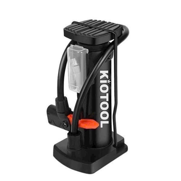 Bơm đạp chân mini Kiotool xe máy, ô tô, bong bóng đa năng [BH: None] 1l9b2