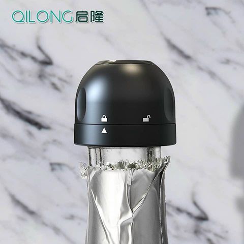 Dụng cụ khóa đầu nắp chai rượu, chai thủy tinh siêu tiện lợi
