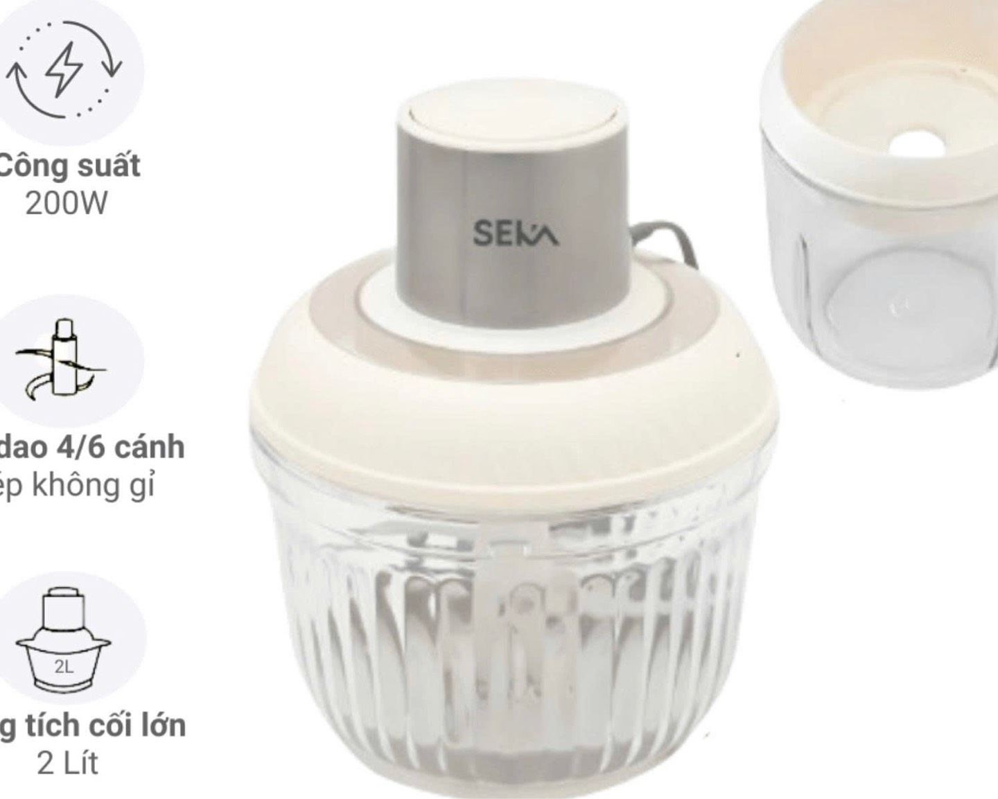 Máy xay thịt Se Ka 2287 [BH: 1 tuần]