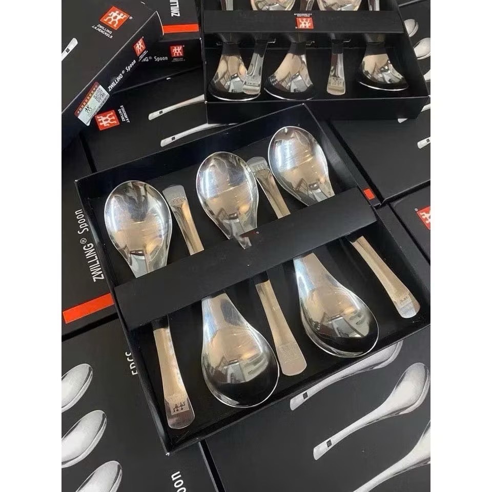 Hộp quà tặng 5 muỗng Zwilling lòng sâu cao cấp [BH: None]