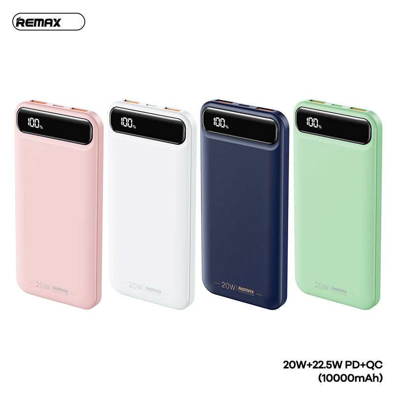 Pin sạc nhanh 22.5w Remax RPP-520 10.000mAh dự phòng PD QC3.0 chính hãng [BH 1 Năm]