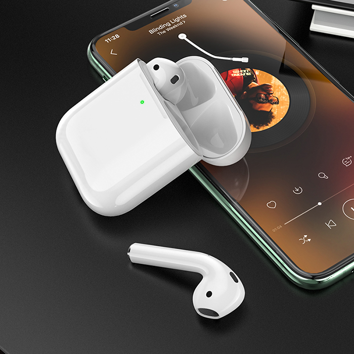 Tai nghe bluetooth HOCO EW25 tws kiểu dáng airpods có đế sạc chính hãng (BH 1 năm)
