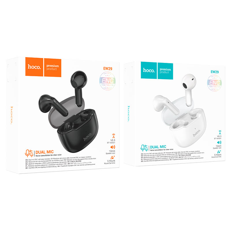 Tai nghe Bluetooth Hoco EW29 True Wireless V5.3 Airpods chính hãng [BH: 1 NĂM]