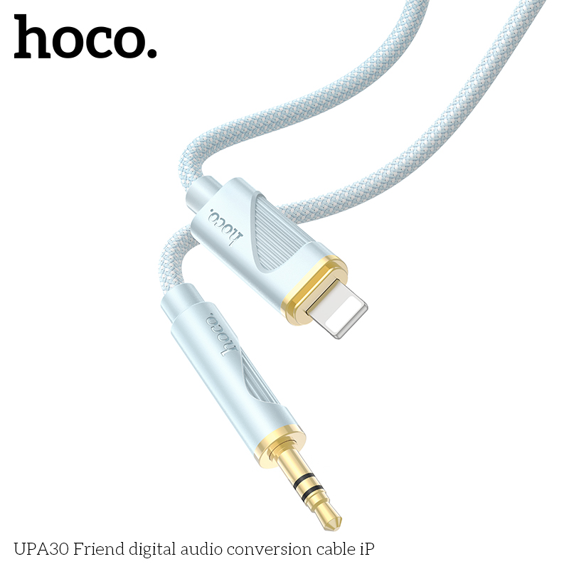 Cáp chuyển đổi âm thanh Hoco UPA30 iPhone to 3.5mm chính hãng [BH 1 năm]
