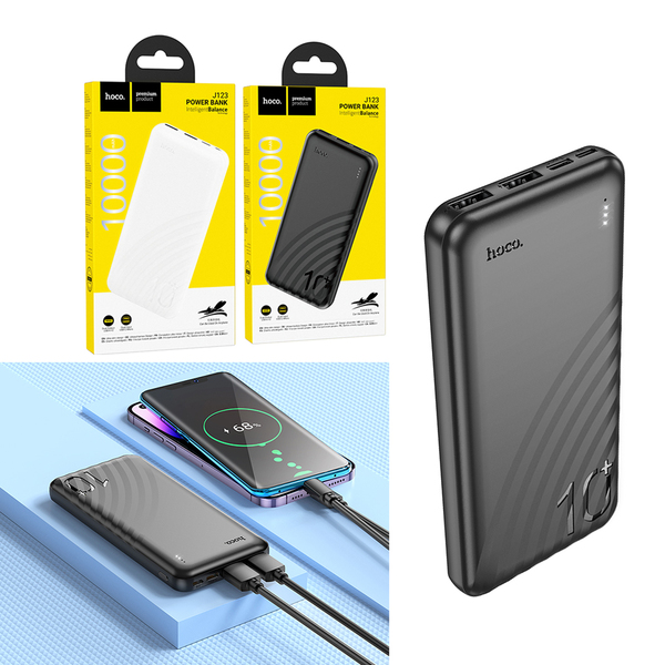Pin sạc dự phòng HOCO J123 10.000mAh chính hãng [BH 1 năm]