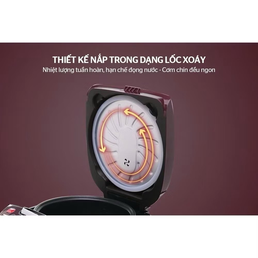 Nồi cơm điện SH8909 1.8L lòng nồi 5 lớp [BH: 1 Tháng]