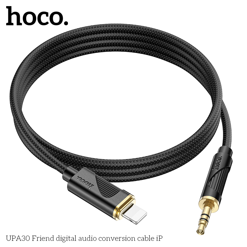 Cáp chuyển đổi âm thanh Hoco UPA30 iPhone to 3.5mm chính hãng [BH 1 năm]