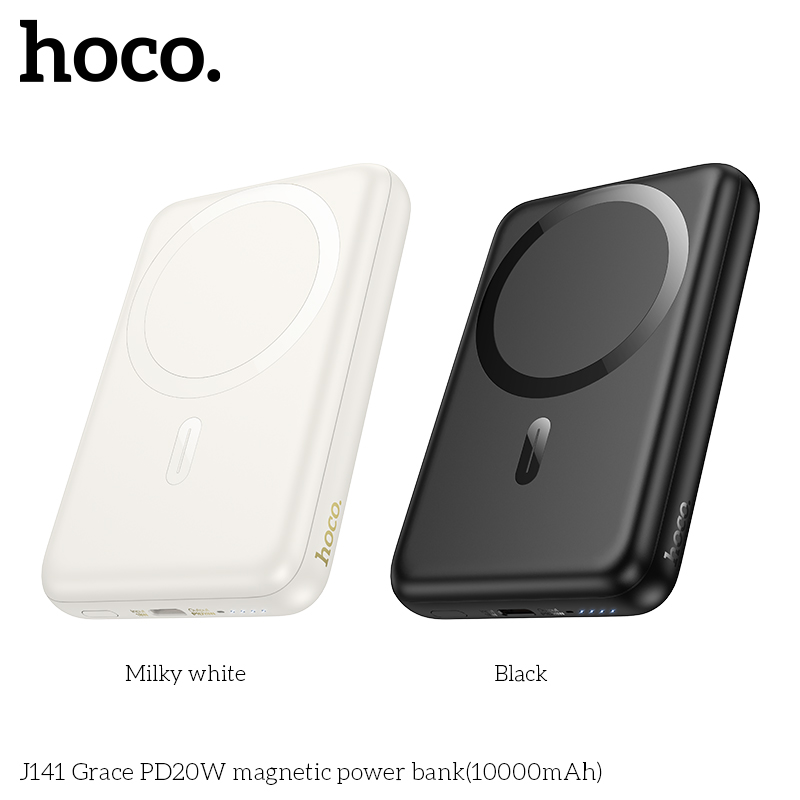 Pin sạc nhanh 20w sạc không dây HOCO J141 Grace 10.000mAh dự phòng chính hãng [BH 1 năm]