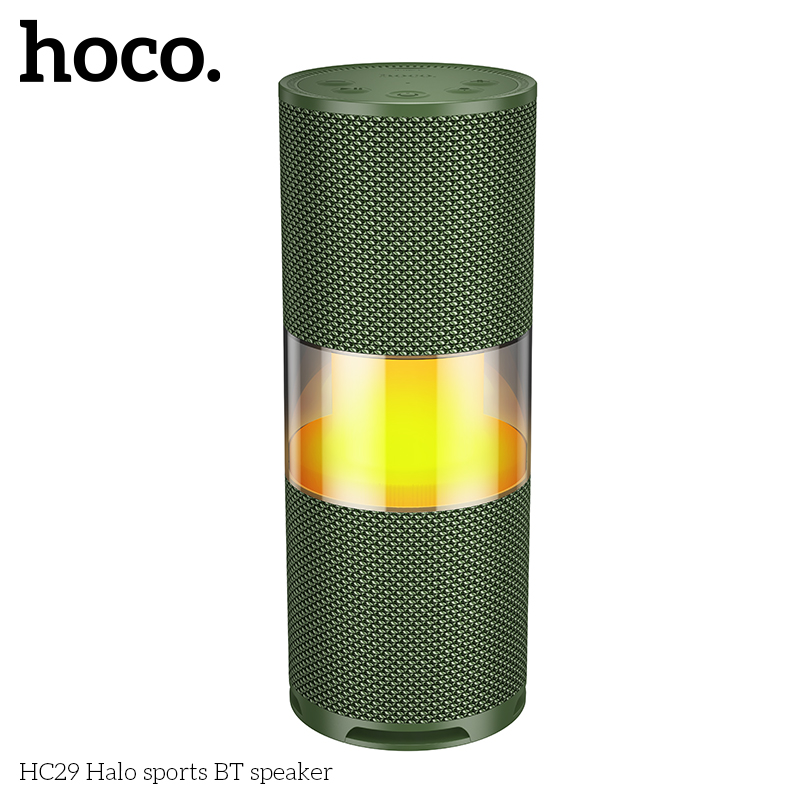 Loa bluetooth HOCO HC29 phiên bản thể thao kèm đèn led siêu đẹp chính hãng [BH 1 Năm]