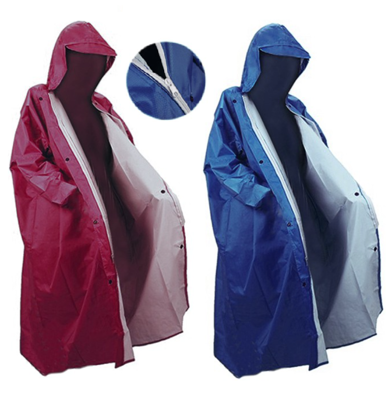 Áo mưa bít dây khóa kéo trước vải da cá xịn KaraHouse loại đặc biệt / pktn sale