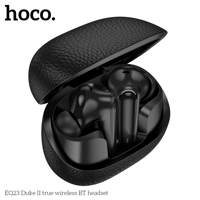 Tai nghe bluetooth HOCO EQ23 True Wireless V5.4 40mAh/400mAh kiểu dáng airpods chính hãng [BH 1 NĂM]