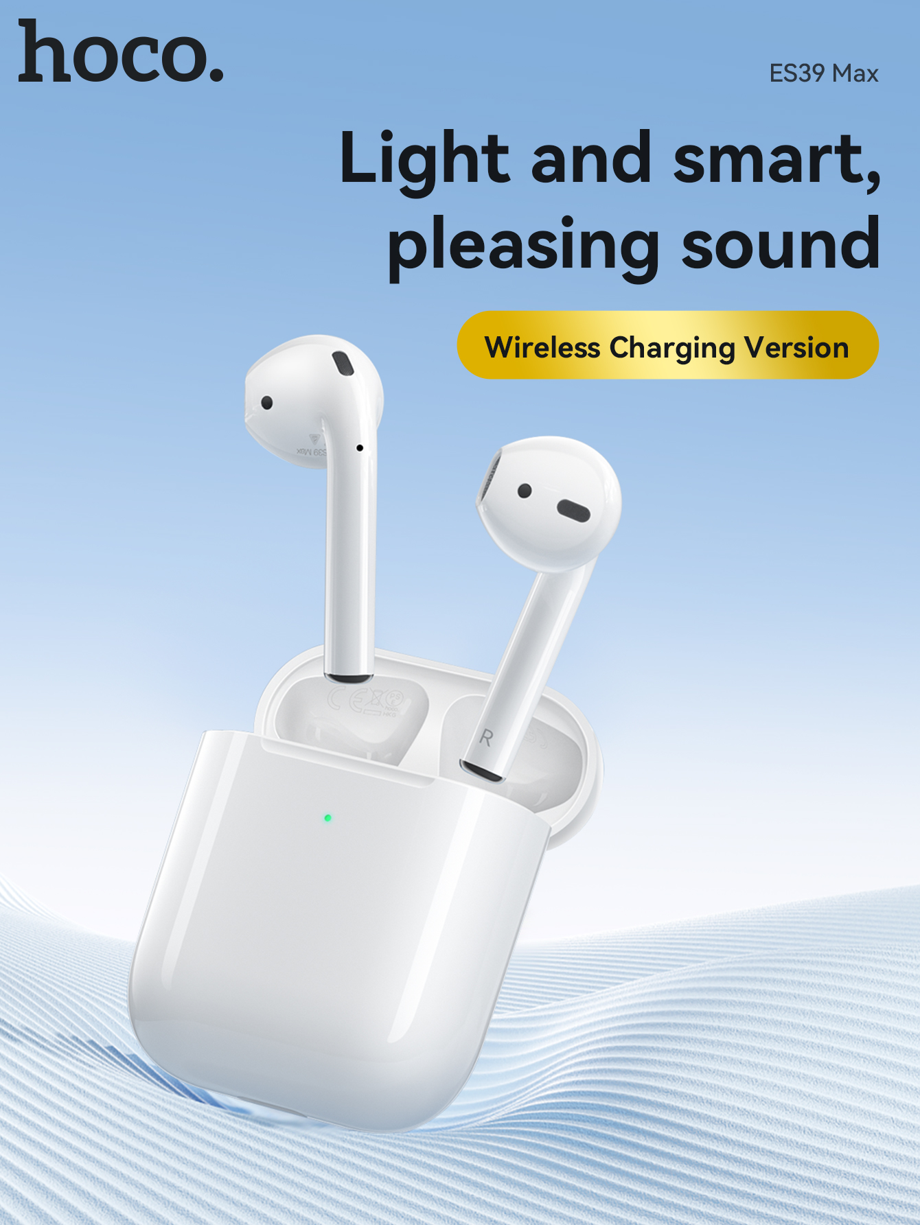 Tai nghe Bluetooth HOCO ES39 Max kiểu dáng airpods chính hãng nghe siêu hay [BH: 1 năm]