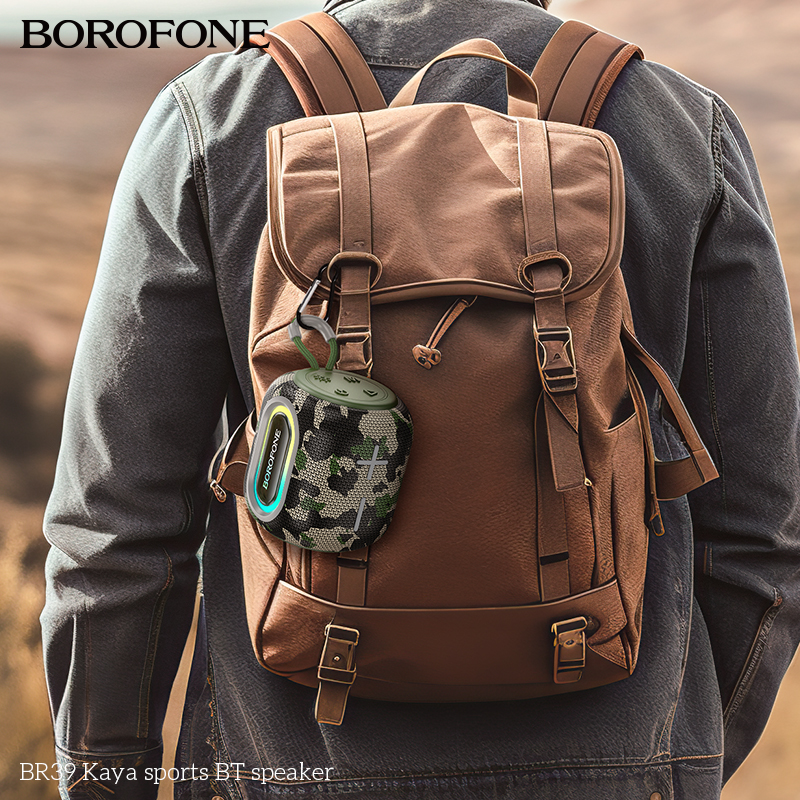 Loa bluetooth V5.3 Borofone BR39 mini Hỗ trợ Bluetooth, FM, thẻ TF, đĩa U,AUX,TWS v.v chính hãng [BH: 1 NĂM]