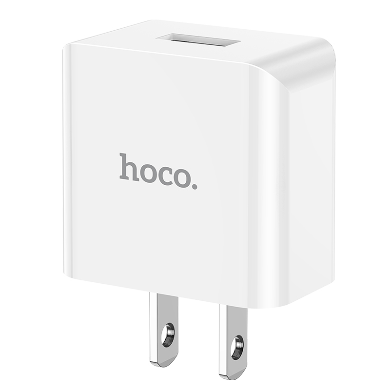 Cóc sạc nhanh 10.5w HOCO C106 1 cổng usb 2.1A chính hãng [BH 1 năm]