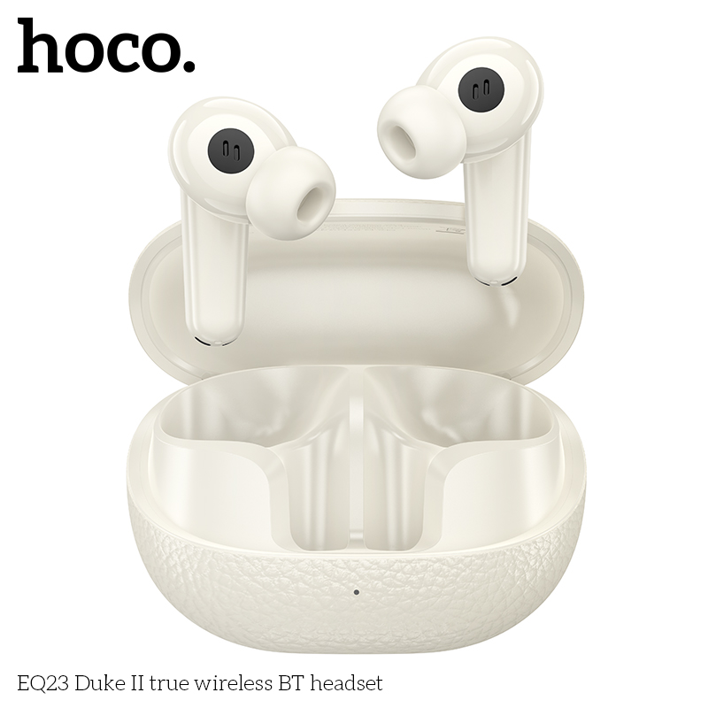 Tai nghe bluetooth HOCO EQ23 True Wireless V5.4 40mAh/400mAh kiểu dáng airpods chính hãng [BH 1 NĂM]