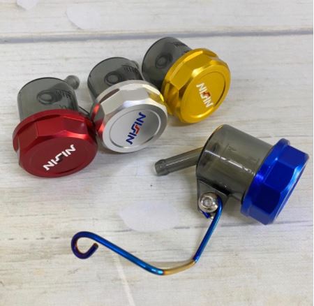 Bình dầu khói BREMBO / NISSIN có PAT Titan 7 màu cho xe máy / pktn sale