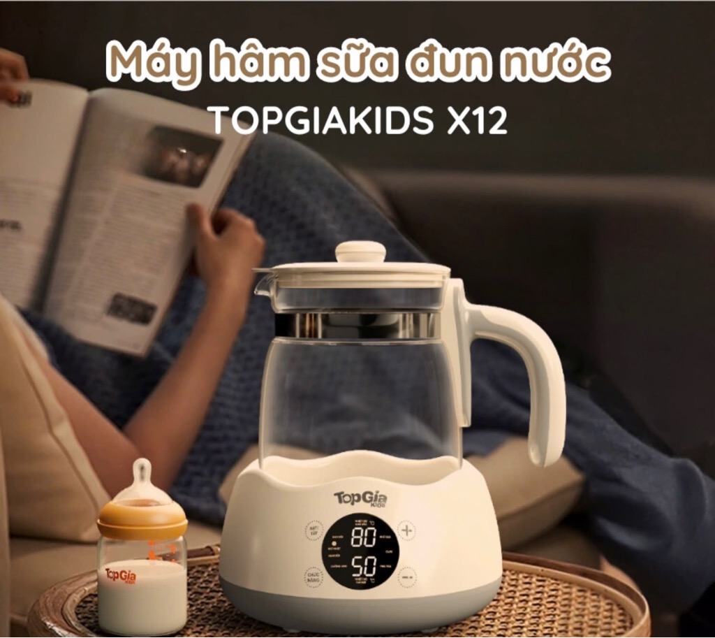 Máy Hâm sữa kiêm đun nước Top Gia TGX12 [BH: 1 Tuần]