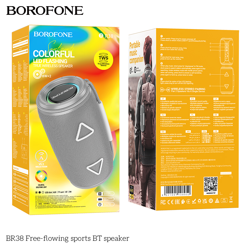 Loa bluetooth BOROFONE BR38 chính hãng [BH 1 năm]