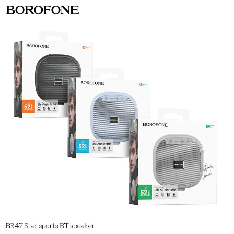 Loa bluetooth BOROFONE BR47 phiên bản thể thao chính hãng [BH 1 Năm]