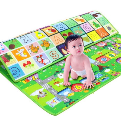 Thảm chơi maboshi 2 mặt cho bé